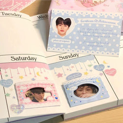 Korean ins Hot Stamping Love Ribbon Stickers Hand Account Decor DIY Collage Material Stationery Sticker Diary Album Decoration (ONLINE ORDER ONLY)