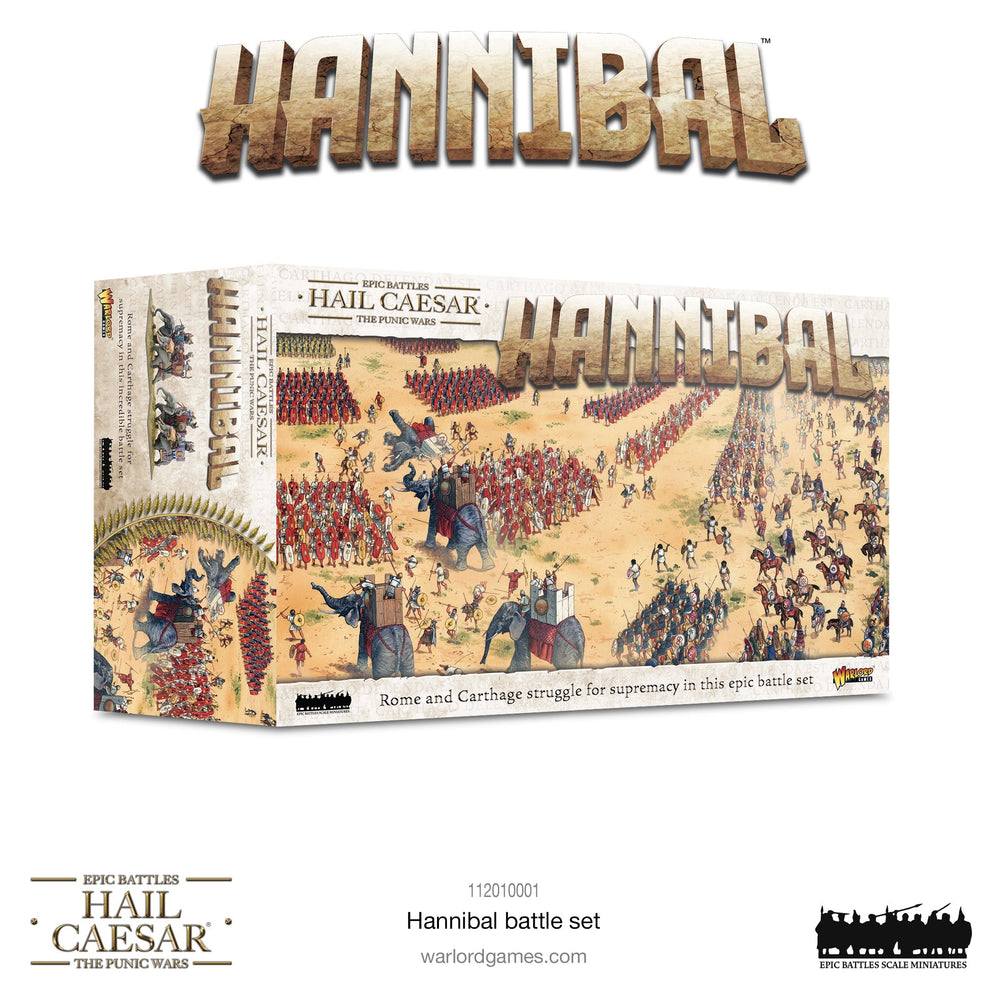 Hail Caesar Epic Battles: Punic Wars -  Hannibal Battle Set (ONLINE ORDER ONLY)