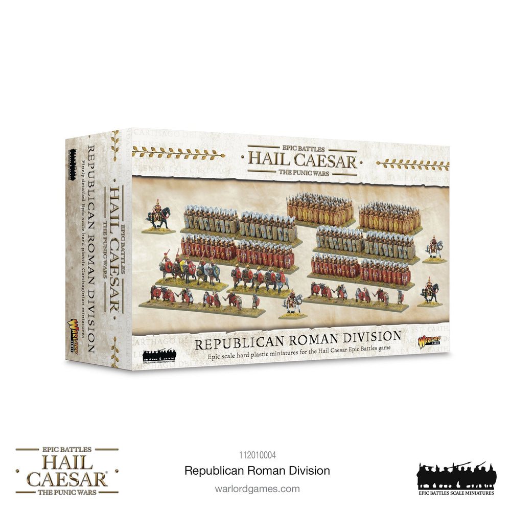 Hail Caesar Epic Battles: Punic Wars - Republican Roman Division (ONLINE ORDER ONLY)