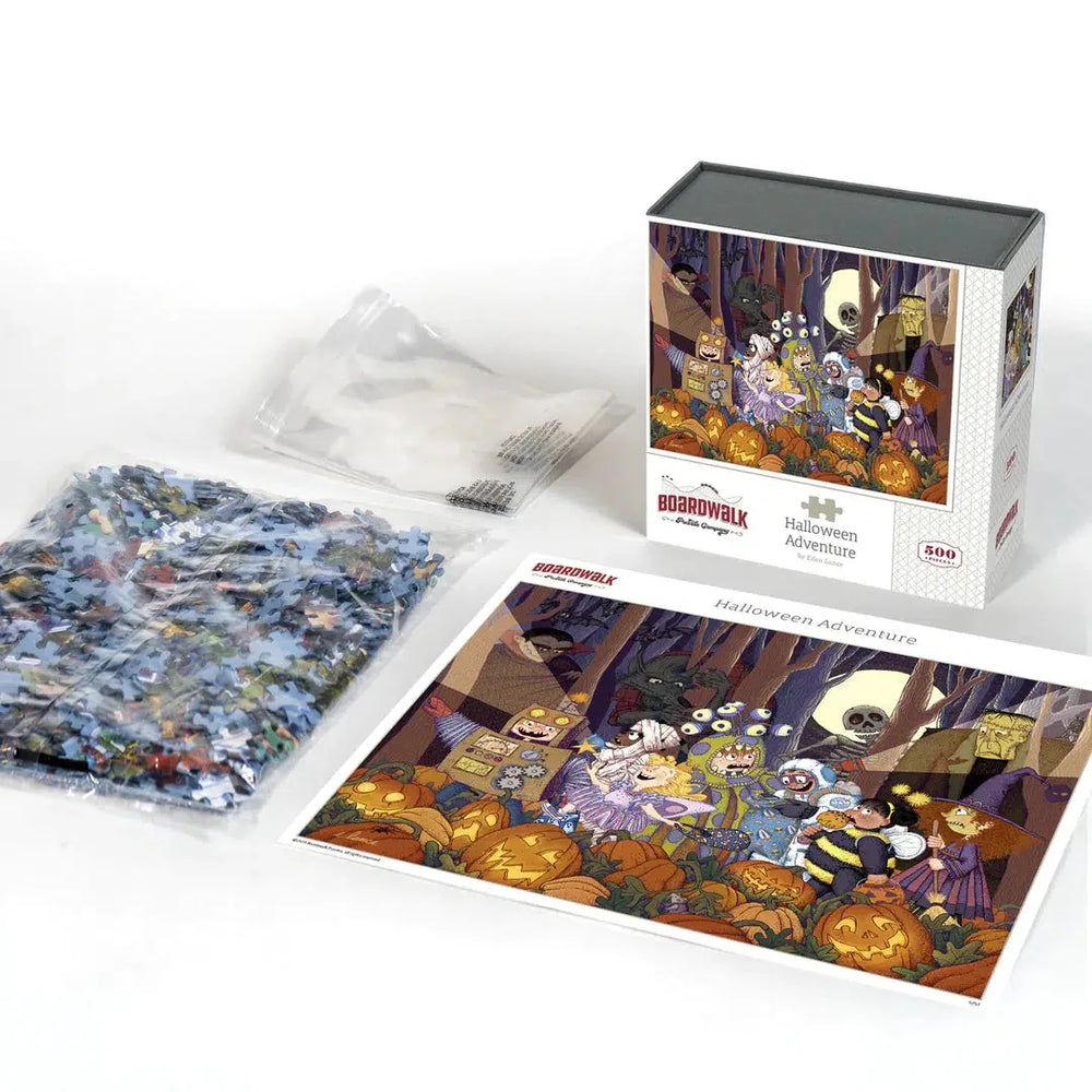 Halloween Adventure 500 Piece Jigsaw Puzzle Boardwalk (ONLINE ORDER ONLY)