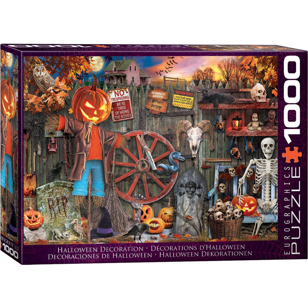 Halloween Decorations 1000 Piece Jigsaw Puzzle Eurographics (ONLINE ORDER ONLY)
