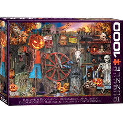 Halloween Decorations 1000 Piece Jigsaw Puzzle Eurographics (ONLINE ORDER ONLY)