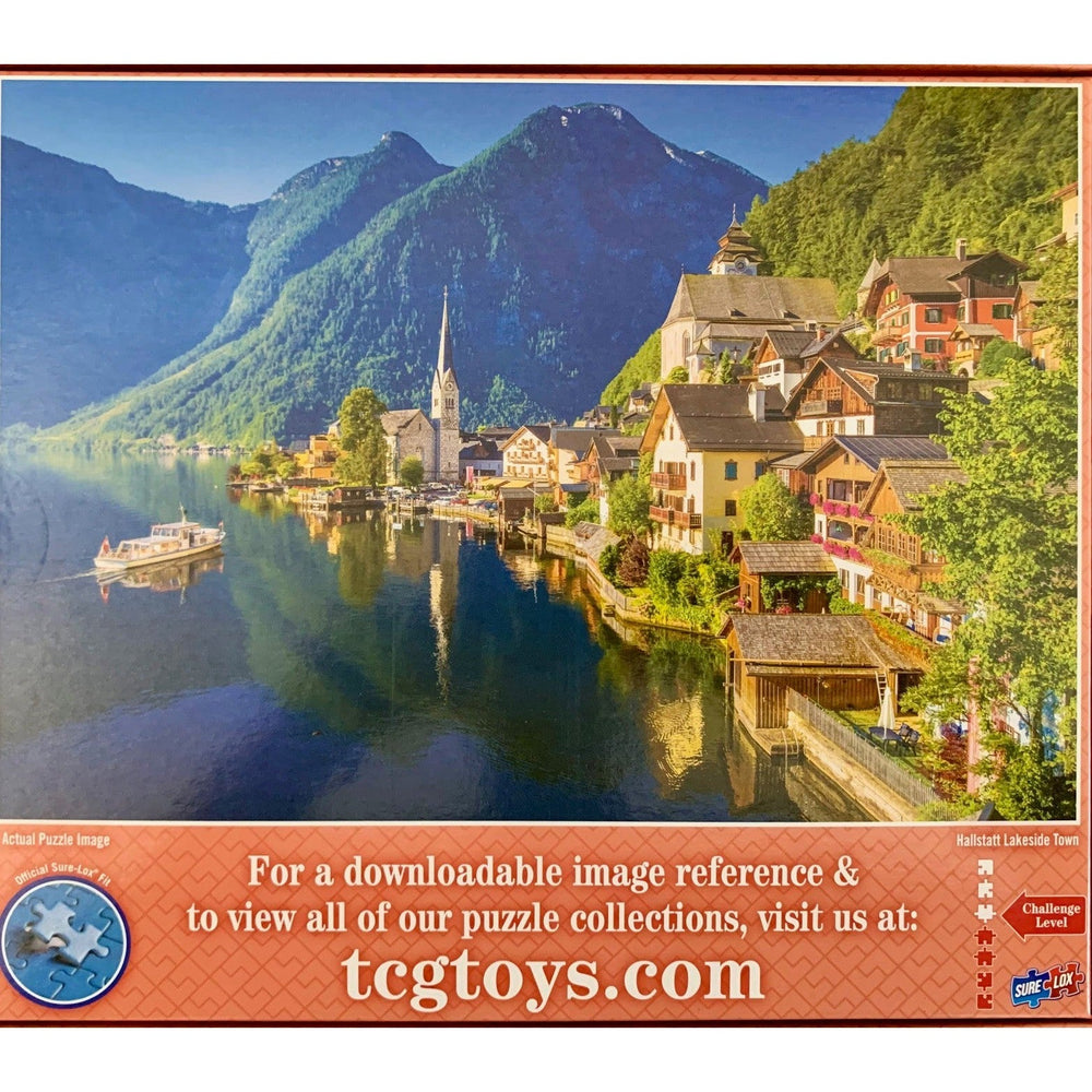 Hallstatt Lakeside Town 500 Piece Jigsaw Puzzle Sure Lox (ONLINE ORDER ONLY)