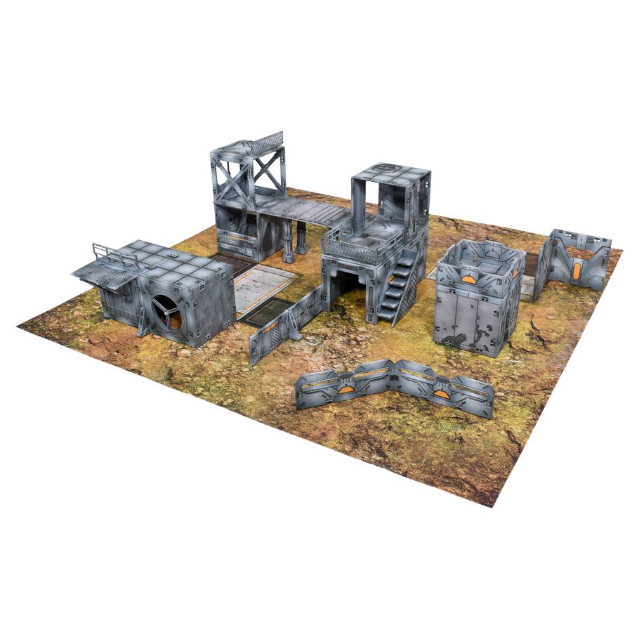 Halo: Flashpoint - Deluxe Buildable 3D Terrain Set (ONLINE ORDER ONLY)