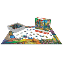 Hammock with a View 500 Piece Jigsaw Puzzle Eurographics (ONLINE ORDER ONLY)