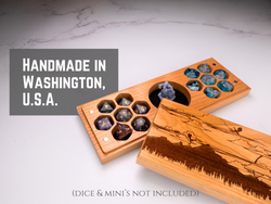 Fantasy | Engraved Dual Hex Dice Vault (ONLINE ORDER ONLY)