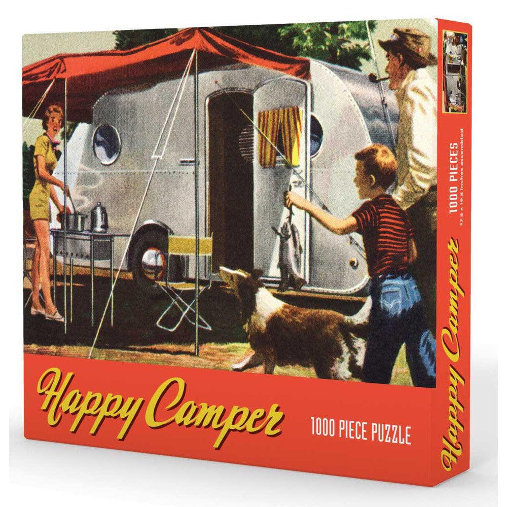 Happy Camper 1000 Piece Jigsaw Puzzle Gibbs Smith (ONLINE ORDER ONLY)