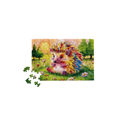 Happy Little Hedgehog 150 Piece Mini Jigsaw Puzzle Micro Puzzles (ONLINE ORDER ONLY)