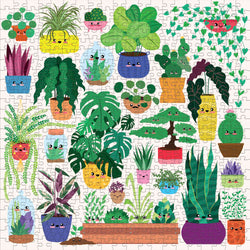 Happy Plants 500 Piece Jigsaw Puzzle Mudpuppy (ONLINE ORDER ONLY)