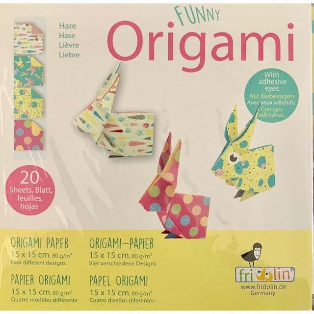 Hare Funny Origami Kit Fridolin (ONLINE ORDER ONLY)