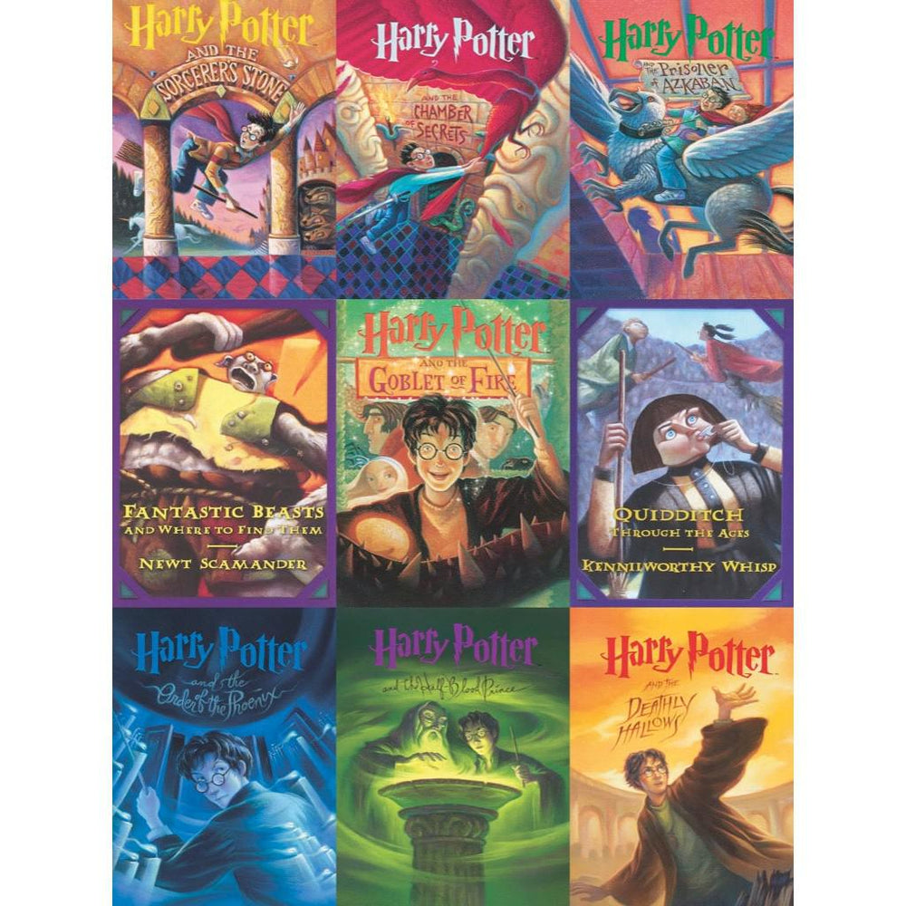 Harry Potter Book Covers 500 Piece Jigsaw Puzzle NYPC (ONLINE ORDER ONLY)