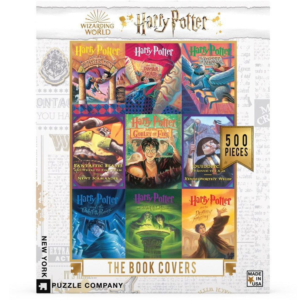 Harry Potter Book Covers 500 Piece Jigsaw Puzzle NYPC (ONLINE ORDER ONLY)