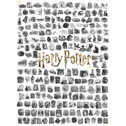 Harry Potter Chapter Art 1000 Piece Jigsaw Puzzle NYPC (ONLINE ORDER ONLY)