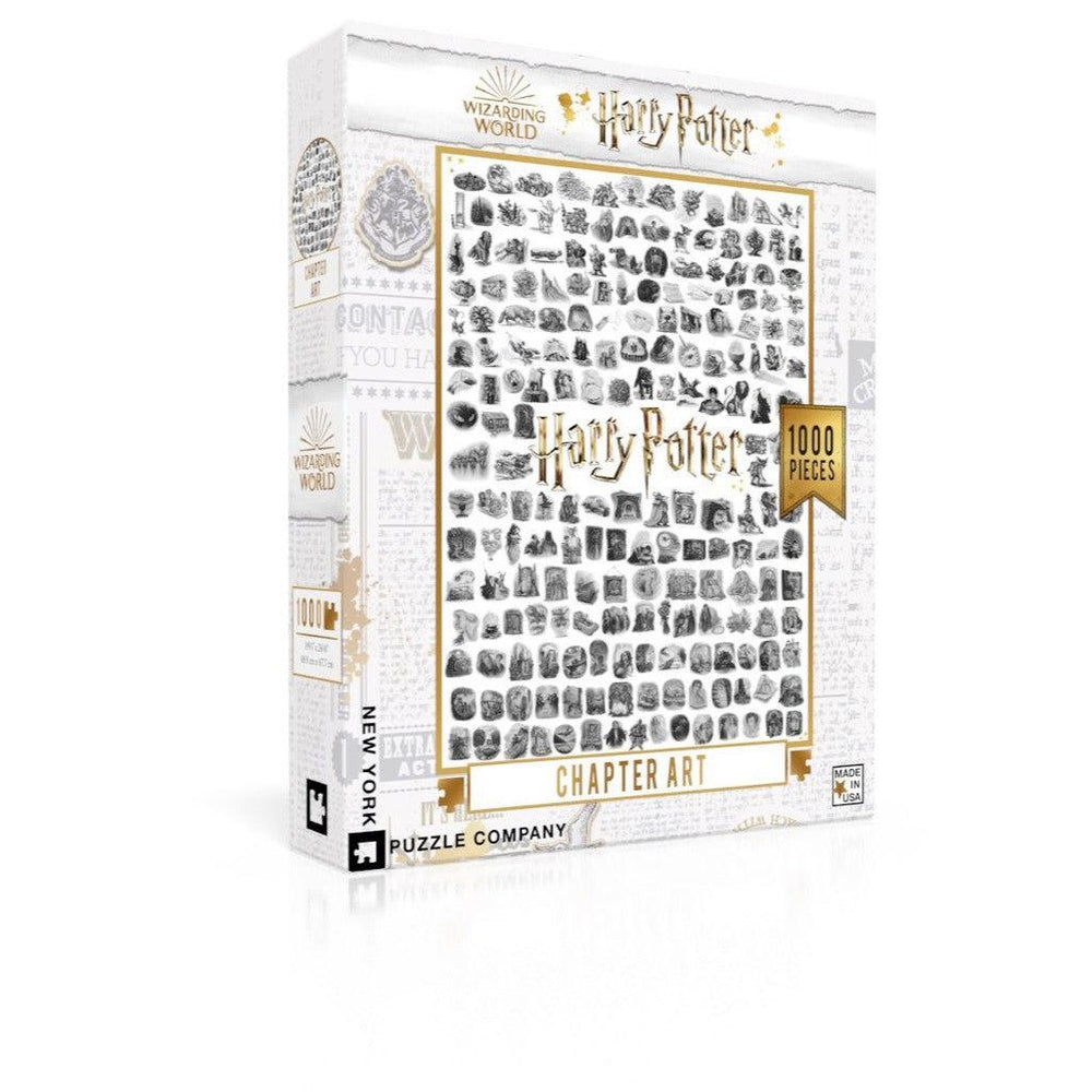 Harry Potter Chapter Art 1000 Piece Jigsaw Puzzle NYPC (ONLINE ORDER ONLY)