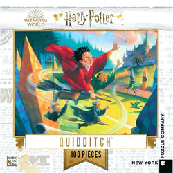 Harry Potter Quidditch 100 Piece Mini Jigsaw Puzzle NYPC (ONLINE ORDER ONLY)