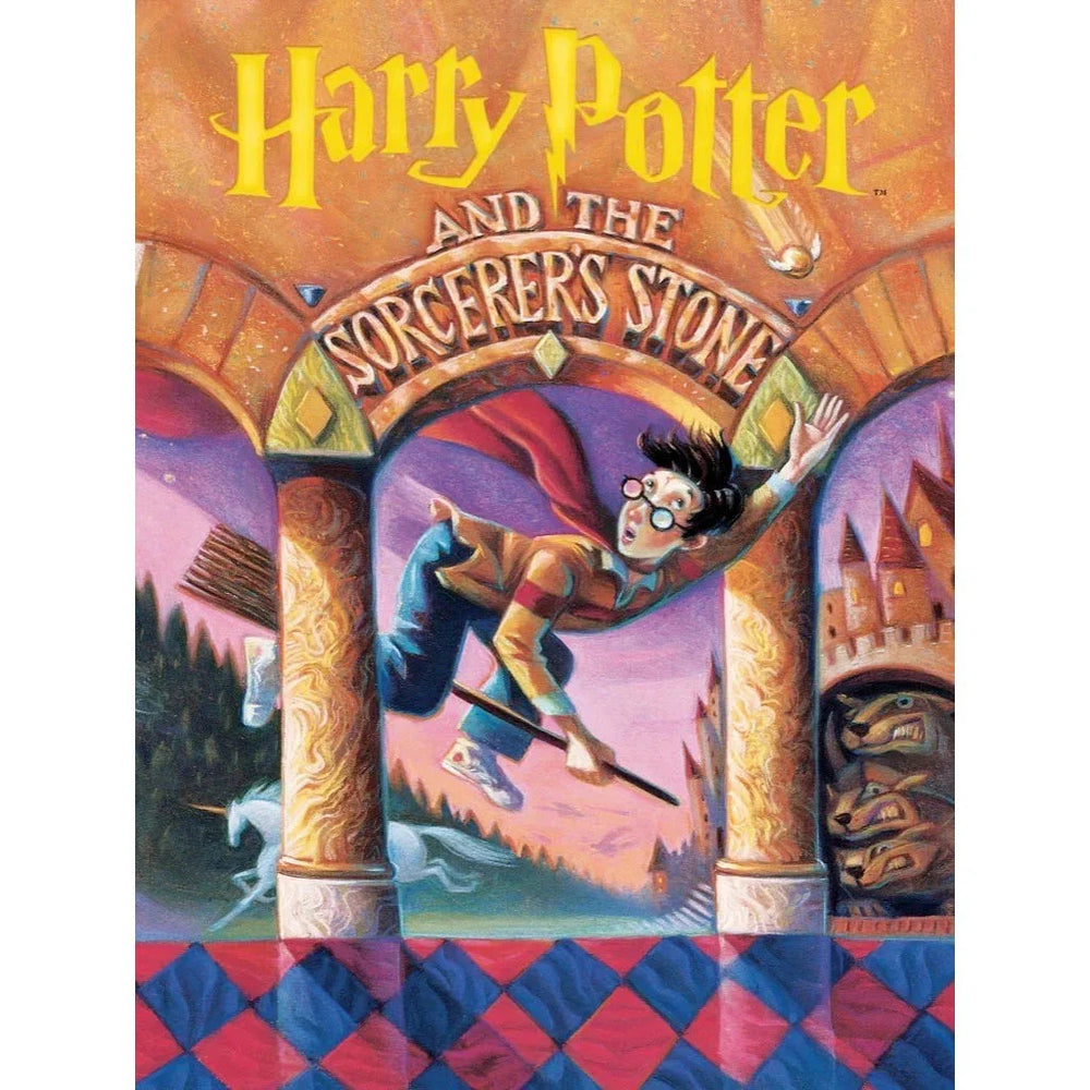 Harry Potter & the Sorcerer's Stone 1000 Piece Jigsaw Puzzle NYPC (ONLINE ORDER ONLY)