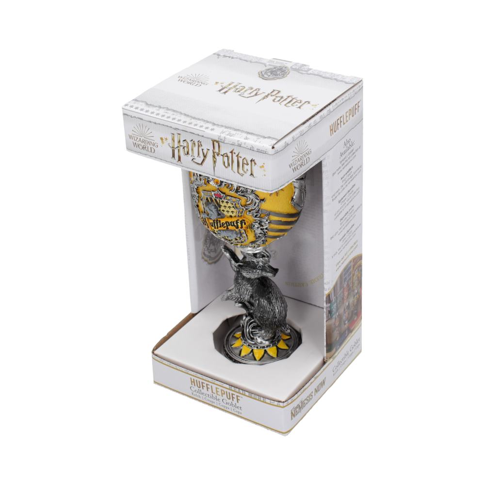 Harry Potter Hufflepuff House Crest Sculpted Goblet (ONLINE ORDER ONLY)