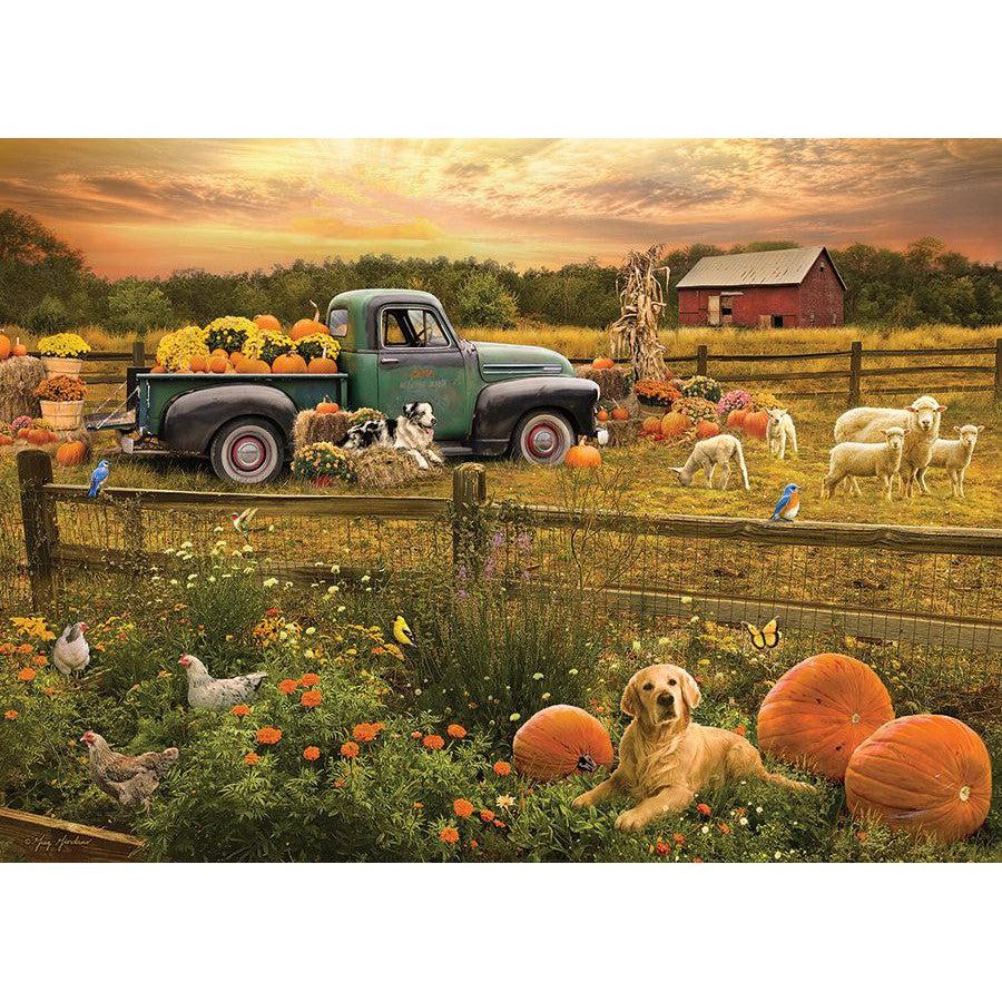 Harvest Time 1000 Piece Jigsaw Puzzle Cobble Hill (ONLINE ORDER ONLY)