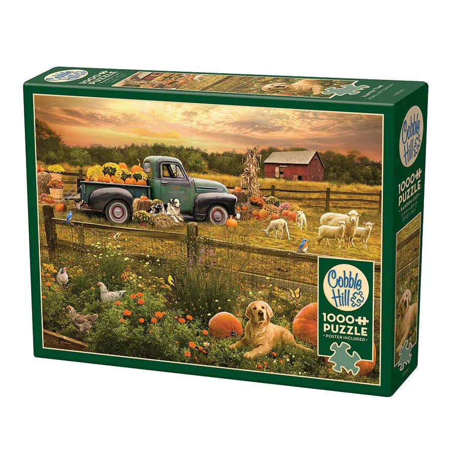 Harvest Time 1000 Piece Jigsaw Puzzle Cobble Hill (ONLINE ORDER ONLY)