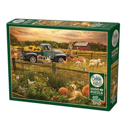Harvest Time 1000 Piece Jigsaw Puzzle Cobble Hill (ONLINE ORDER ONLY)
