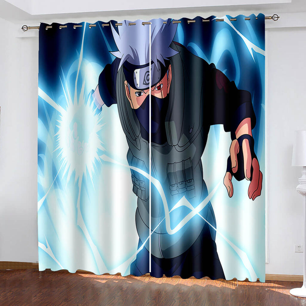 Hatake Kakashi Curtains Blackout Window Drapes (Online Order Only)