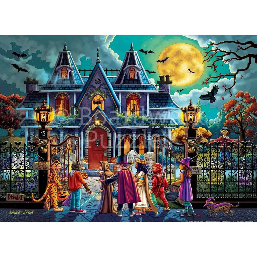 Haunted House 210 Piece Jigsaw Puzzle Boardwalk (ONLINE ORDER ONLY)