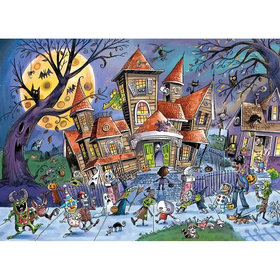 Haunted House 350 Piece Family Jigsaw Puzzle Cobble Hill (ONLINE ORDER ONLY)