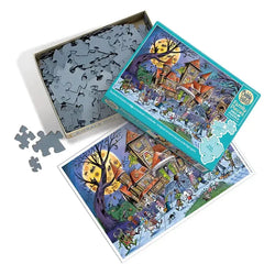 Haunted House 350 Piece Family Jigsaw Puzzle Cobble Hill (ONLINE ORDER ONLY)