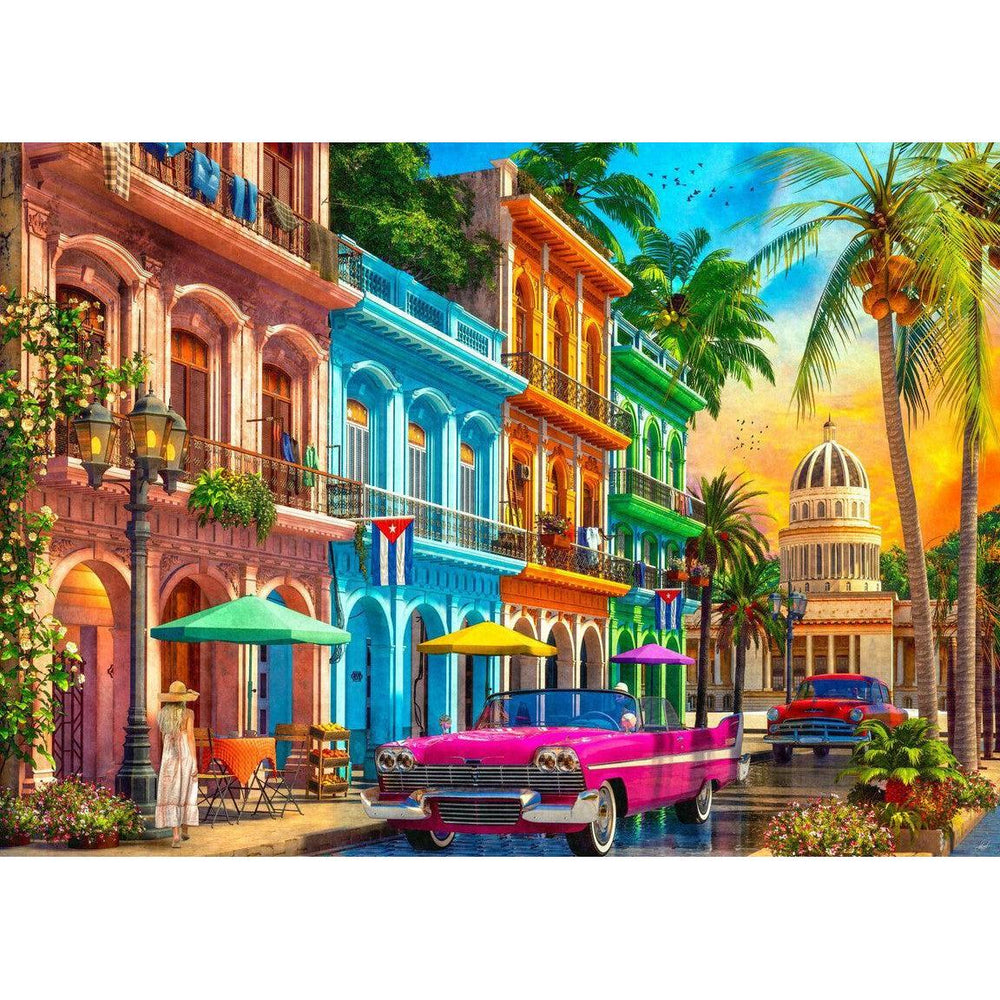 Havana Sunset 1000 Piece Jigsaw Puzzle Springbok (ONLINE ORDER ONLY)