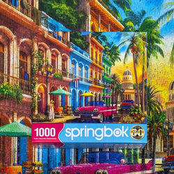 Havana Sunset 1000 Piece Jigsaw Puzzle Springbok (ONLINE ORDER ONLY)