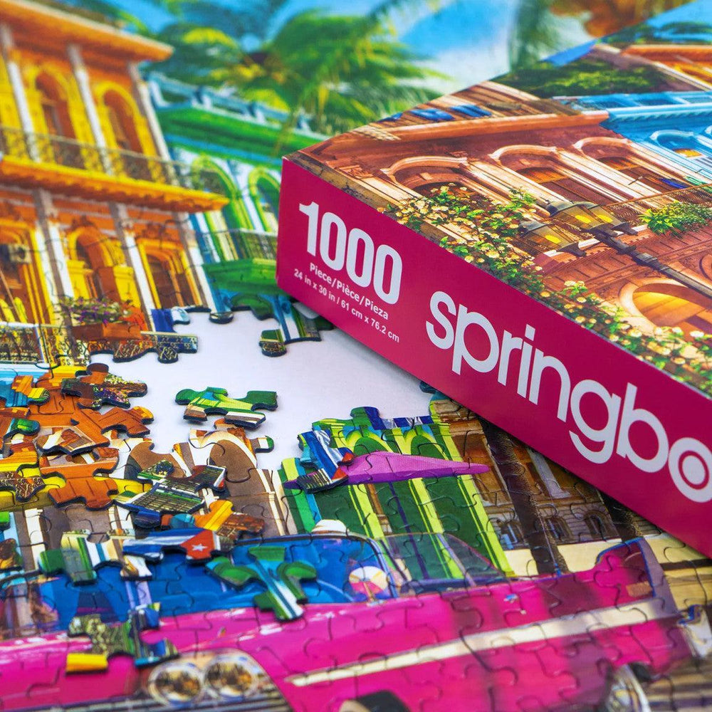 Havana Sunset 1000 Piece Jigsaw Puzzle Springbok (ONLINE ORDER ONLY)