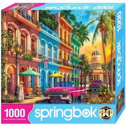 Havana Sunset 1000 Piece Jigsaw Puzzle Springbok (ONLINE ORDER ONLY)