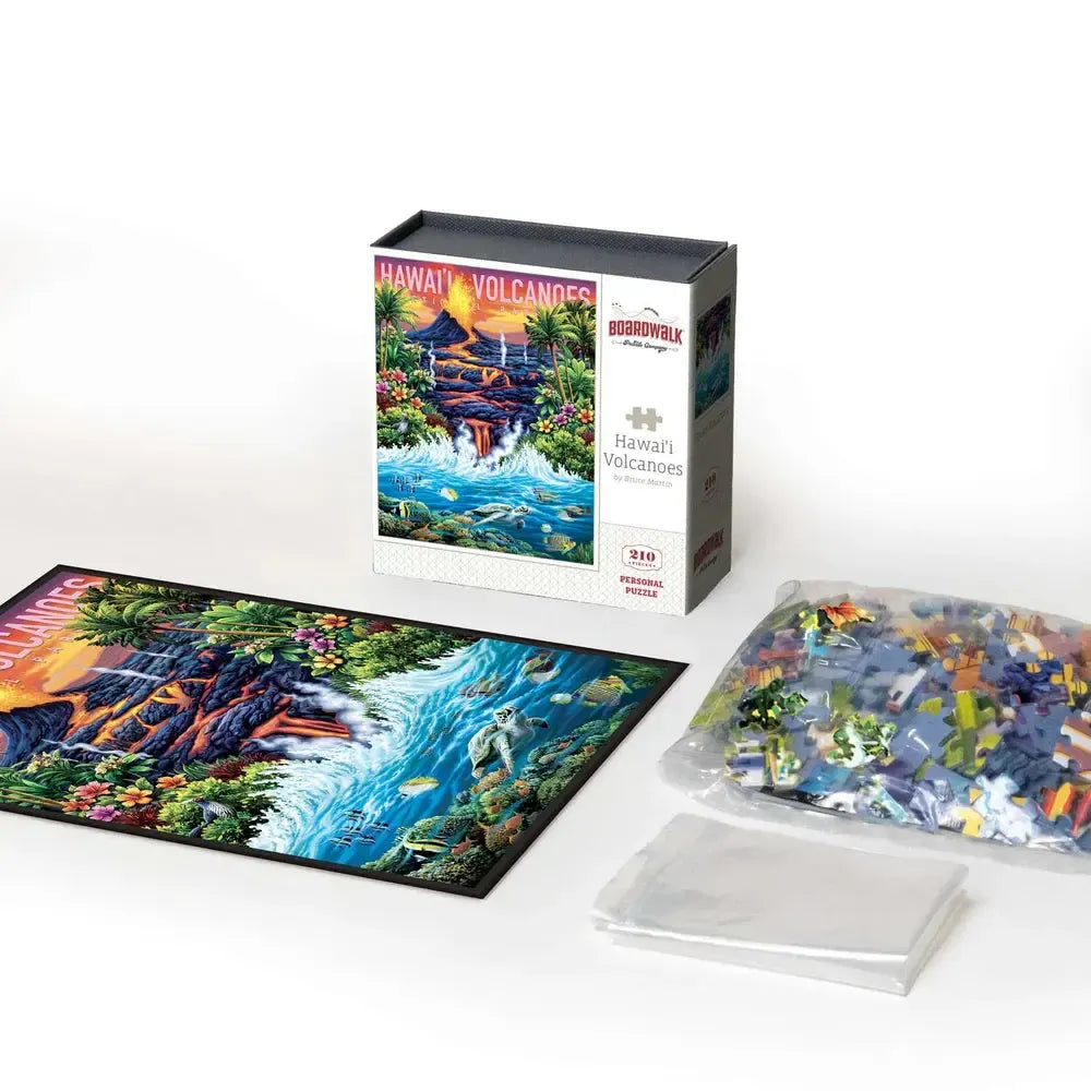 Hawaii Volcanoes National Park 210 Piece Jigsaw Puzzle Boardwalk (ONLINE ORDER ONLY)