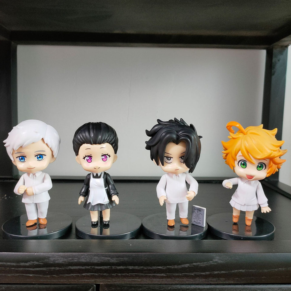 Anime The Promised Neverland PVC Toys 4 Piece Set (ONLINE ORDER ONLY)