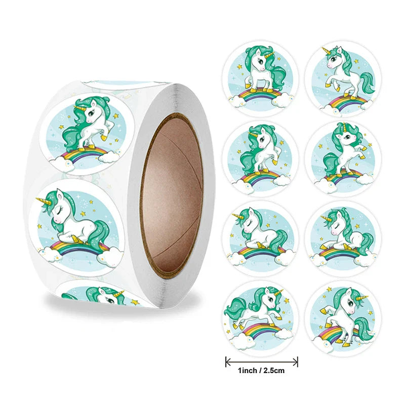 100-500pcs Cute Animal Thank You Stickers For Your Order Small Business Packaging,Birthday,Party Favors Merry Christmas,Wedding (ONLINE ORDER ONLY)