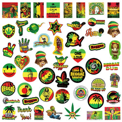 Bob Marley Reggae Music Sticker Packs (Online Order Only)