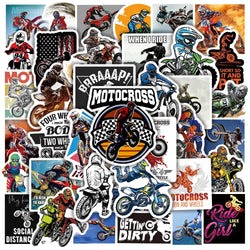 Mountain Motorcycle Stickers: Waterproof Decals for Car, Helmet, Laptop, Guitar, Luggage, Bike, Skateboard - 10/30/50pcs (Online Order Only)