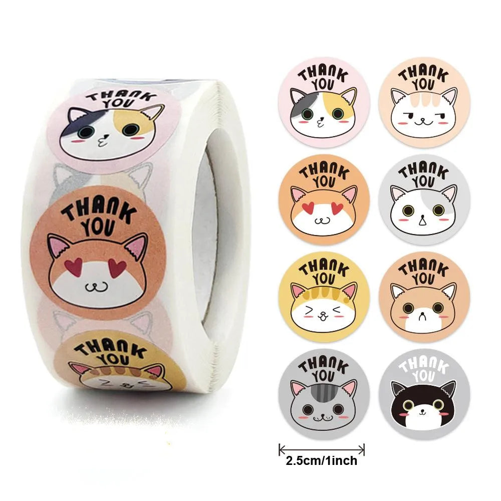 Unicorn Sticker Animal Reward Sticker Children Cute Pattern School Teacher Supplies 500pcs Inch Cute Encouragement Sticker (Online Order Only)