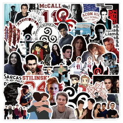 Teen Wolf Stickers Pack: Skateboard, Laptop, Luggage, DIY Graffiti Decals (Online Order Only)