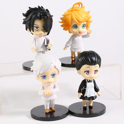 Anime The Promised Neverland PVC Toys 4 Piece Set (ONLINE ORDER ONLY)