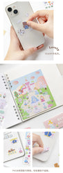 2Pcs Lovely Daily Series Stickers ins Hand Account Decoration Material Stickers Scrapbooking Stick Label Diary Album Stationery (ONLINE ORDER ONLY)