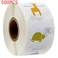 50-500pcs Animals Cartoon Stickers For Kids Classic Toys Sticker School Teacher Reward Sticker Various Styles Designs Pattern (ONLINE ORDER ONLY)