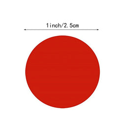 500 Pcs/Roll Chroma Labels Stickers Color Code Dot Labels Stickers 1 Inch Round Red, ,Yellow,Blue,Pink,Black,Stationery Stickers (ONLINE ORDER ONLY)