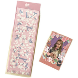 Beautiful Lily Flower Sticker Idol Card DIY Scrapbooking Decorative Sticker DIY Diary Album Stick Label Korean Kawaii Stationery (Online Order Only)