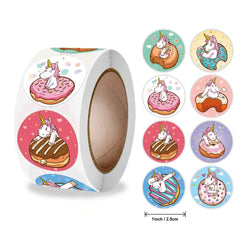 New Reward Stickers Motivational Stickers Roll For Kids For School Reward Students Teachers Cute Animals Stickers Labels (Online Order Only)