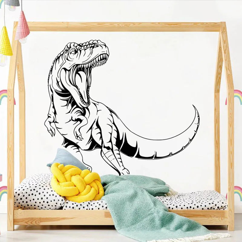 T-Rex Dinosaur Wall Sticker Kids Room Jungle Decal Vinyl Decor (ONLINE ORDER ONLY)