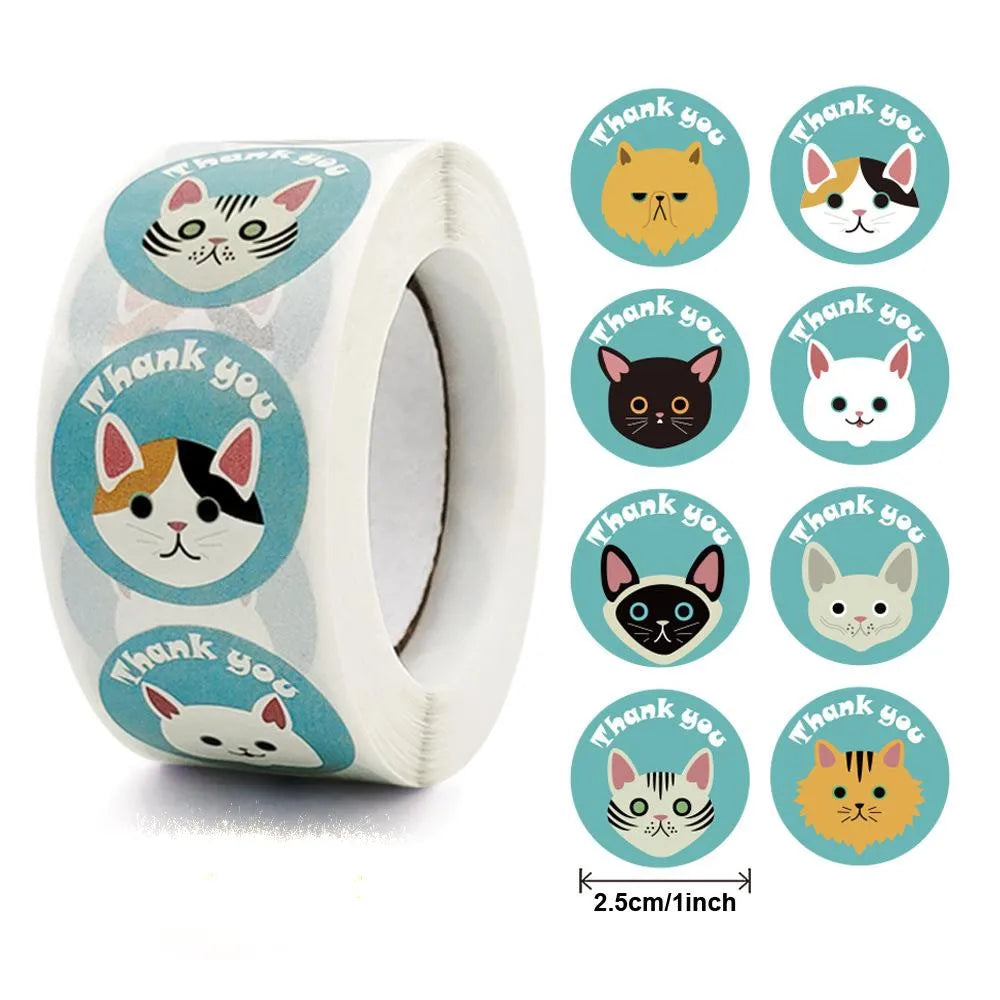 Unicorn Sticker Animal Reward Sticker Children Cute Pattern School Teacher Supplies 500pcs Inch Cute Encouragement Sticker (Online Order Only)