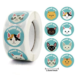 Unicorn Sticker Animal Reward Sticker Children Cute Pattern School Teacher Supplies 500pcs Inch Cute Encouragement Sticker (Online Order Only)
