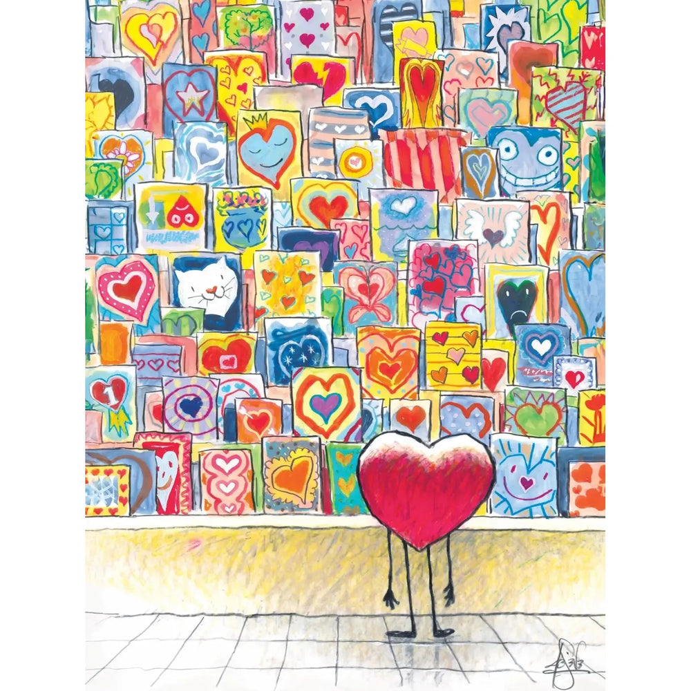 Heart Trouble 1000 Piece Jigsaw Puzzle NYPC (ONLINE ORDER ONLY)
