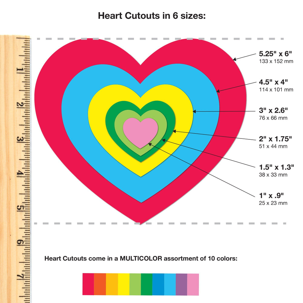 Heart Cutouts (ONLINE ORDER ONLY)